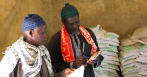 Farmers have made the trek to the Tool Baye Seed Cooperative processing unit in Kaolack